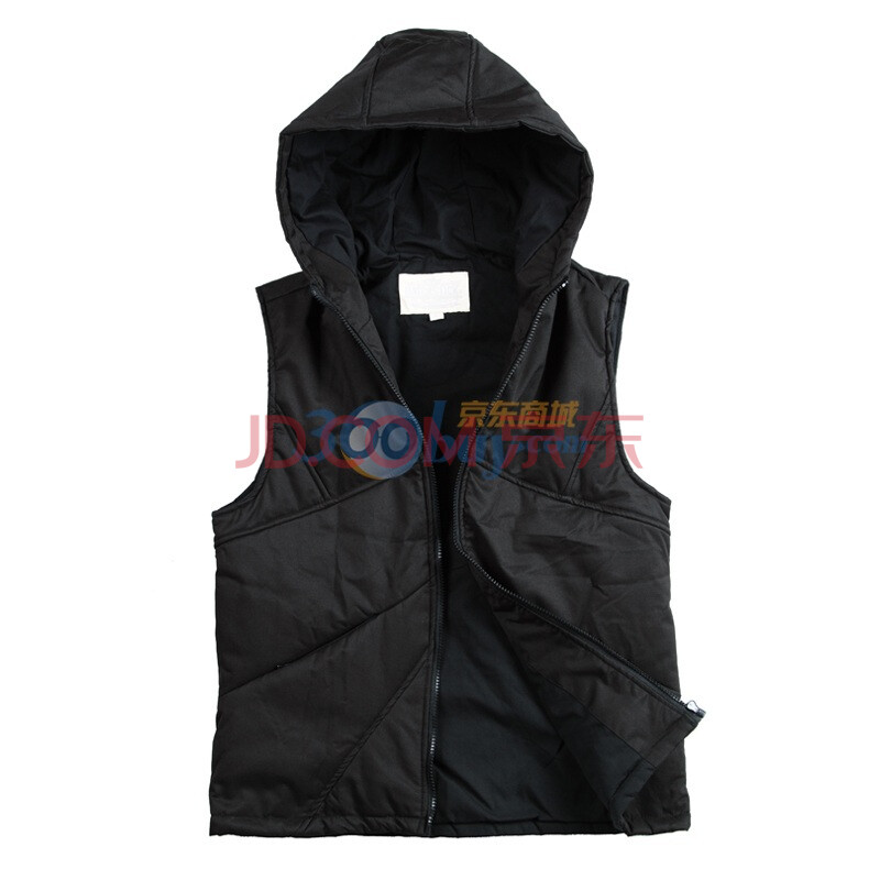 麻吉MATCH新款<em>春装</em> <em>男士马甲</em> 背心无袖外套棉