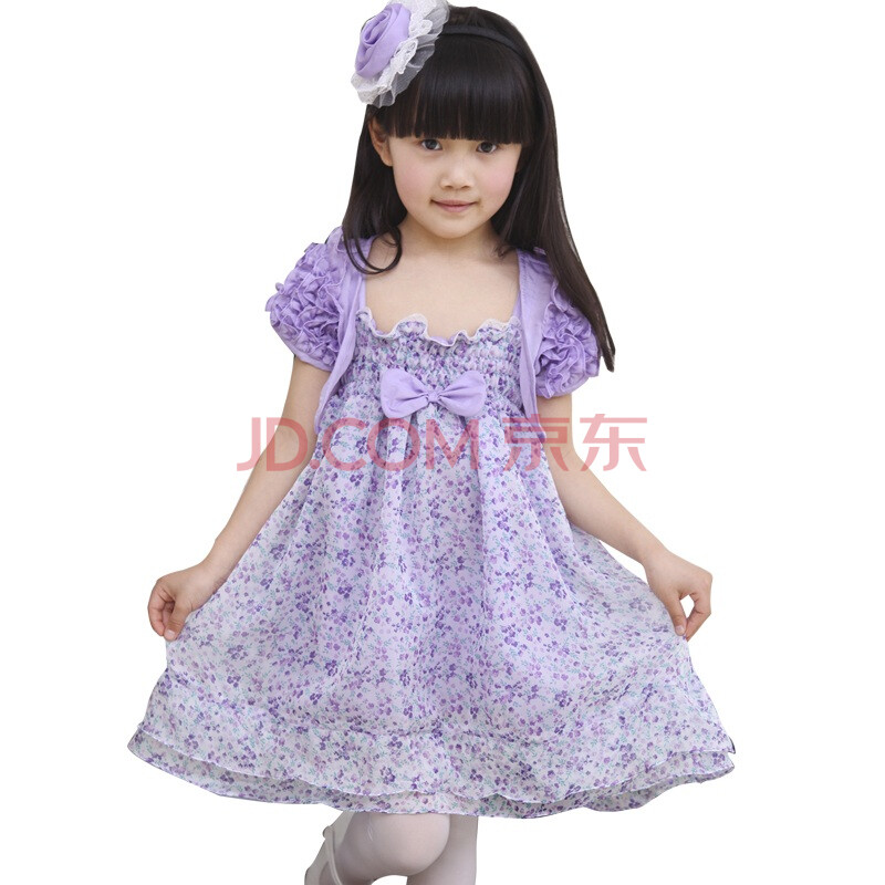 DEESHA笛莎<em>女童</em>夏装新款公主裙<em>连衣裙</em>套装