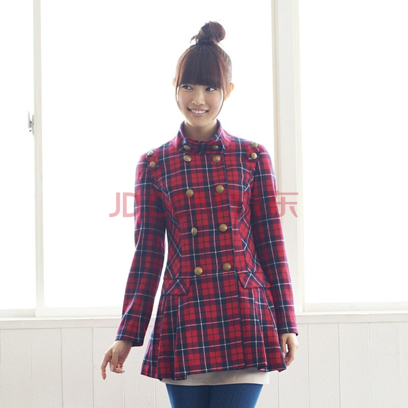 <em>歌莉娅</em>GOELIA 2011秋装新款 韩版<em>女装</em>毛呢外