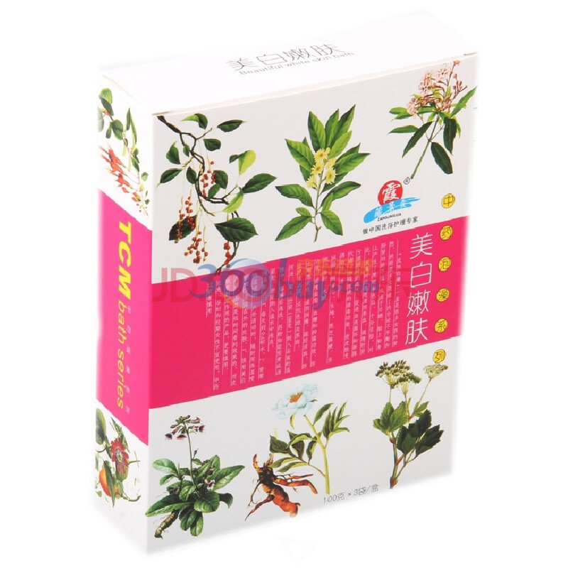 藏景霞 美白嫩肤 中草药足浴粉 100g*3包