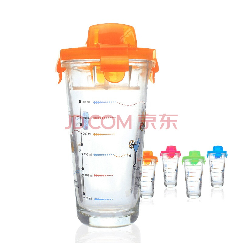 优倍斯特 透明耐热玻璃水杯摇摇杯图片