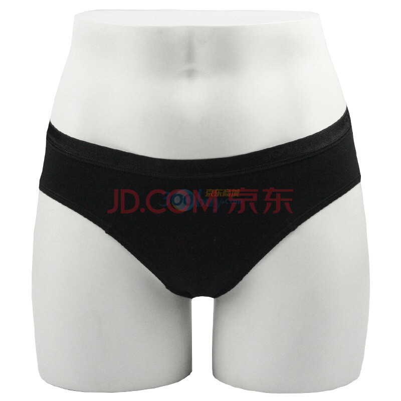 【居可衣女式莫代尔棉三角内裤黑色M】Jockey 女式莫代尔棉三角内裤黑色M图片