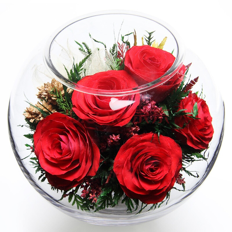 保鲜花 进口泰国保鲜花 鲜花速递 生日礼物 红玫瑰花 情人节礼物送女友爱人礼品 今生共相伴图片