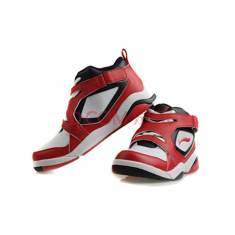 李宁li-ning儿童扣杀篮球鞋(34-38) 2kte410011 红色 34图片