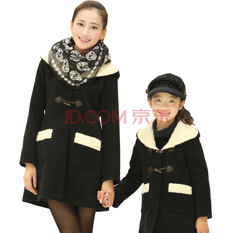 笛莎女儿童装DEESHA秋<em>冬装</em>新款<em>亲子装</em>棉外