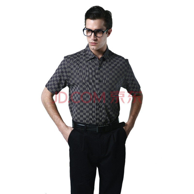 意大利 romaster 罗马世家 男士紫色<em>配</em>灰色<em>格子</em>