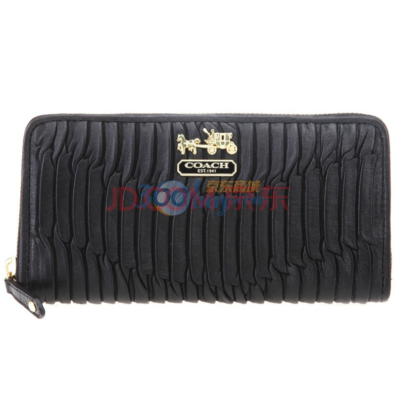 【<em>蔻驰钱包</em> 44370 B4/BK】<em>COACH</em> <em>蔻驰</em> 黑色