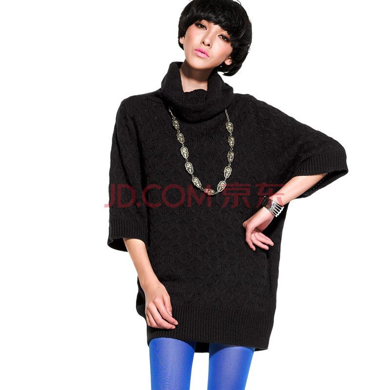 七格格【OTHERMIX】时尚<em>宽松</em>九分袖<em>毛衣女</em>