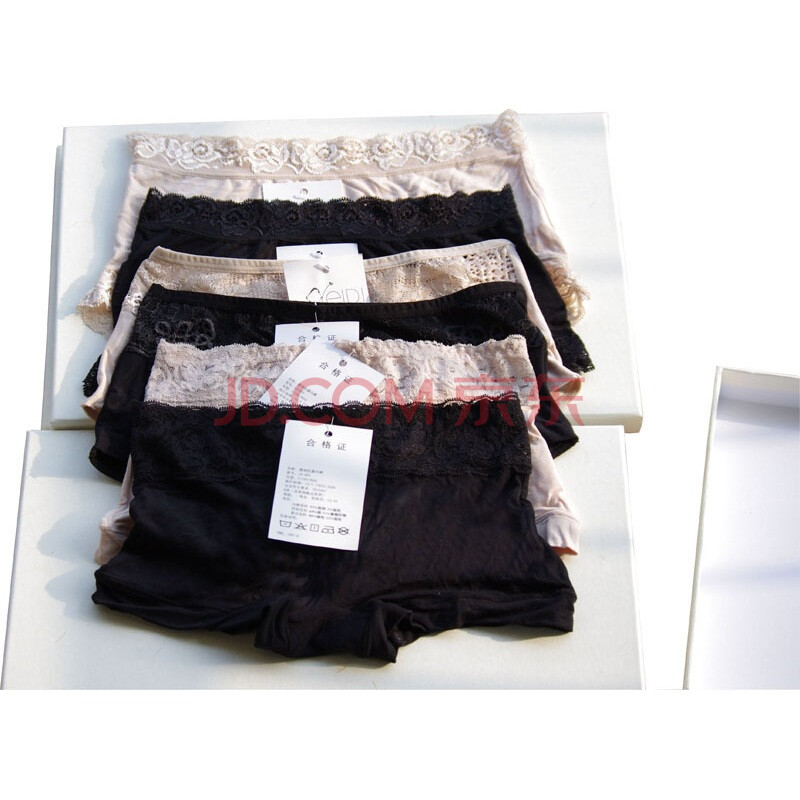 蕾渧AB纤维抗菌天使魔力女士<em>功能内裤</em>6条组 