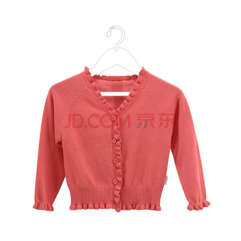 艾娜骑士 <em>女童</em>宝宝<em>毛衣开衫外套</em>婴儿针织衫 全