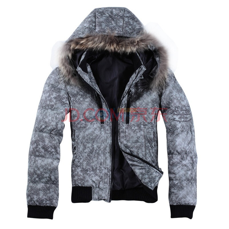 <em>马克华菲</em>jeans男装简约<em>羽绒服</em>7304015122-09