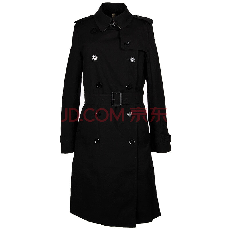 <em>Burberry巴宝莉</em>黑色<em>女士风衣</em>3702888 6图片