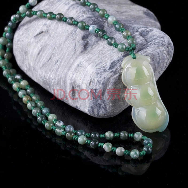 沐恩 福韵 精品天然玛瑙福豆荚<em>毛衣链图片</em>