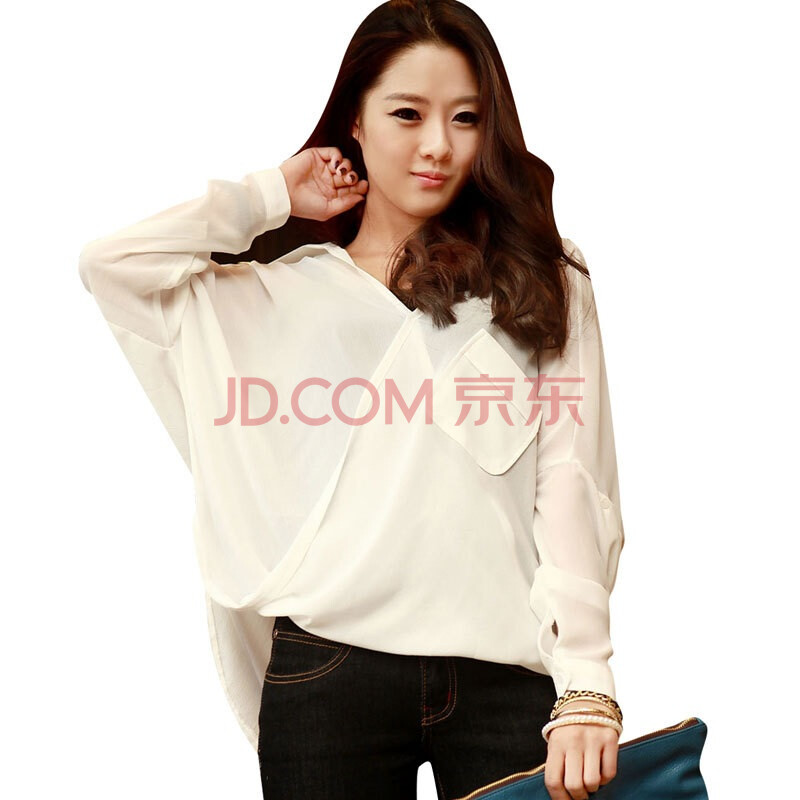 <em>韩都衣舍</em> 韩国2012春装上新<em>女衬衫</em>韩版长袖蝙