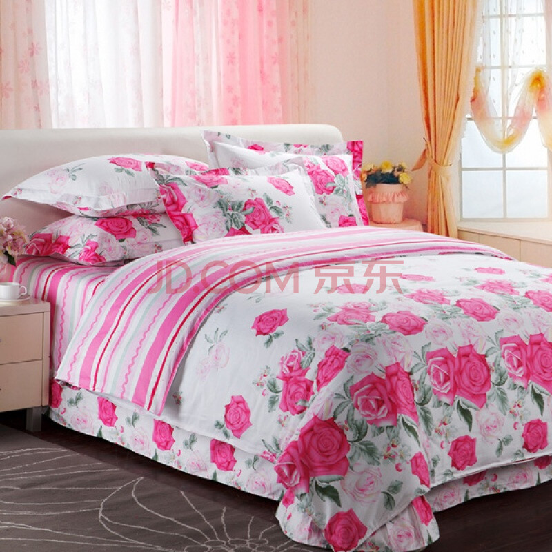 九洲鹿家纺+床上用品+四件套