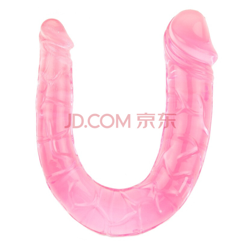酷人 双头龙阳具棒 果冻胶材质 女用器具图片