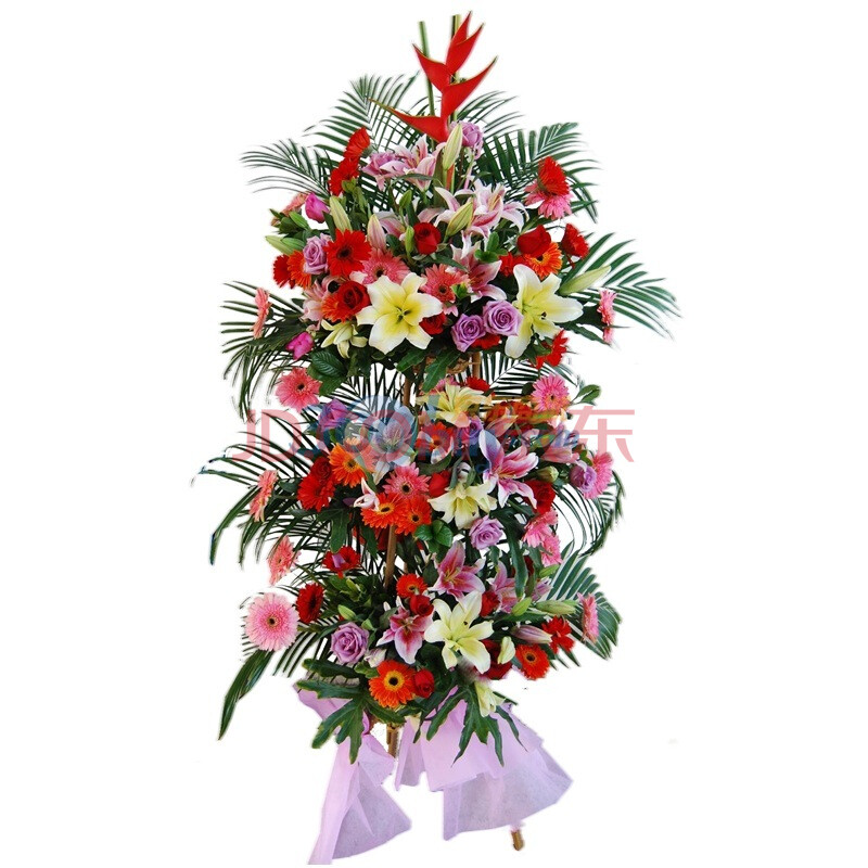鲜花开业花篮 商务鲜花图片