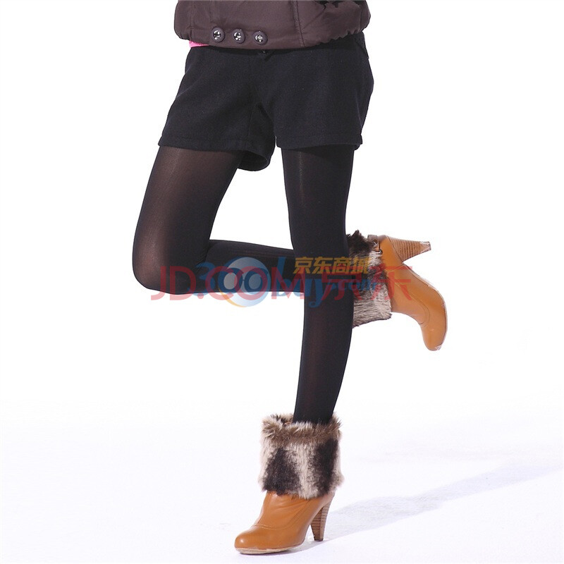 十八淑女坊 2011<em>冬装</em> 尼料<em>靴裤</em> 百搭<em>短裤</em> 6145
