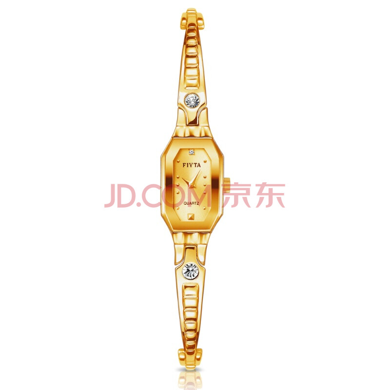 <em>FIYTA</em>/<em>飞亚达</em>玲珑系列<em>女士</em>金色石英<em>手表</em>L501