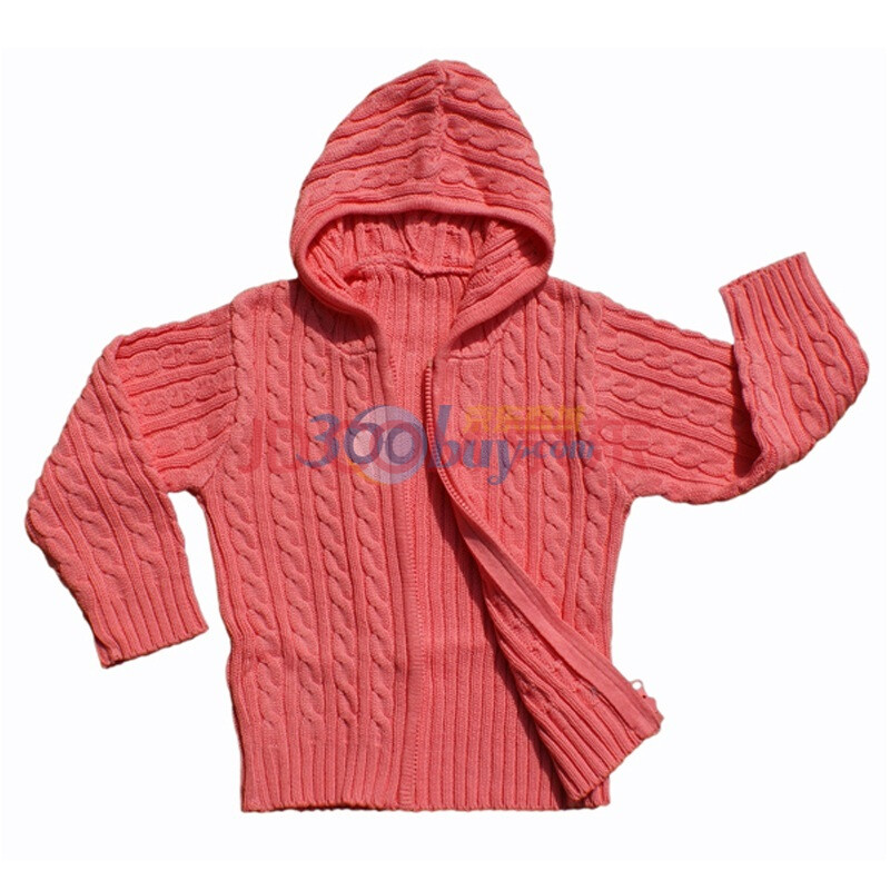 牵手娃 韩版扭花<em>带帽</em>纯棉线<em>毛衣</em> 婴儿<em>毛衣</em> <em>儿童</em>