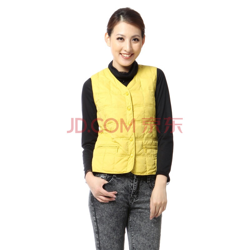 <em>雅鹿</em> 女士<em>中老年</em>内穿羽绒小<em>马夹</em>/<em>马甲</em>/背心 LD