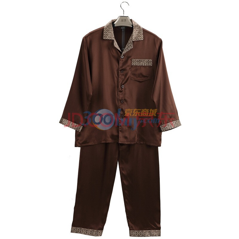 男士真丝睡衣桑蚕丝性价比 男士真丝睡衣短袖质量好推荐