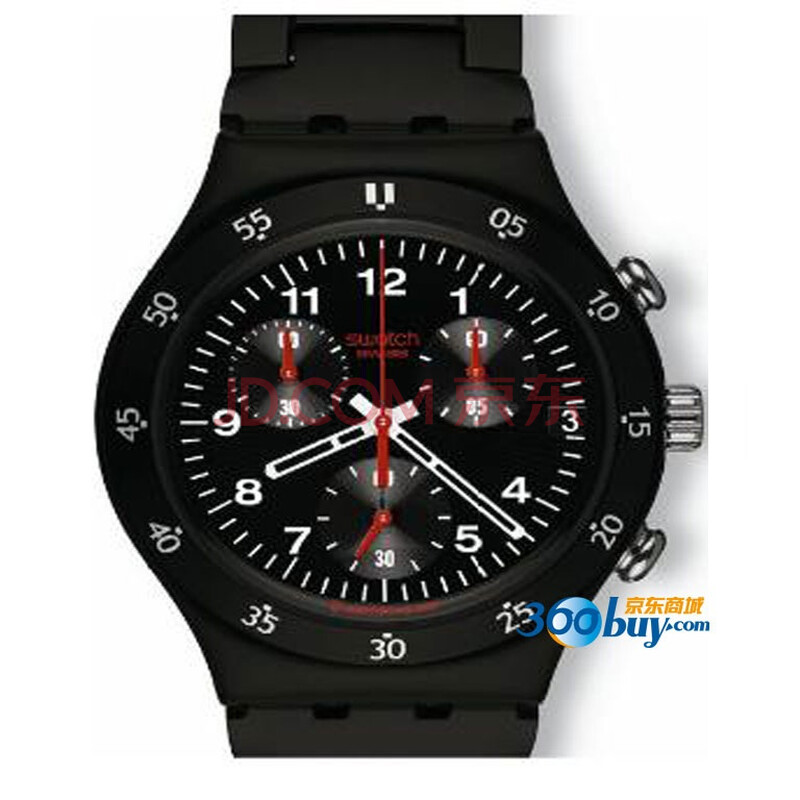 【斯沃琪男士手】斯沃琪(Swatch)男士手表 黑