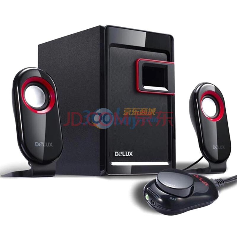 多彩（ＤＥＬＵＸ） DLS-X503  2.1多媒体音箱 黑红