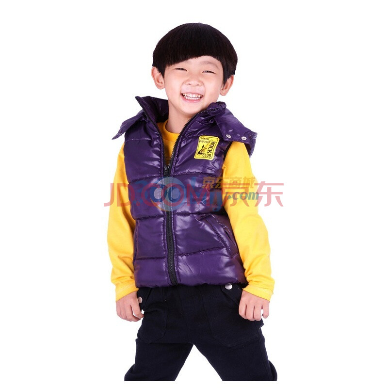 香蕉木瓜2012春装新品时尚<em>男儿童</em>装夹棉<em>马夹</em>