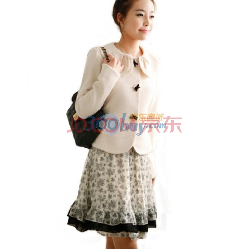 尚贵华新款春装女士<em>韩版</em>短款<em>修身</em>小<em>外套</em>短<em>外套</em>