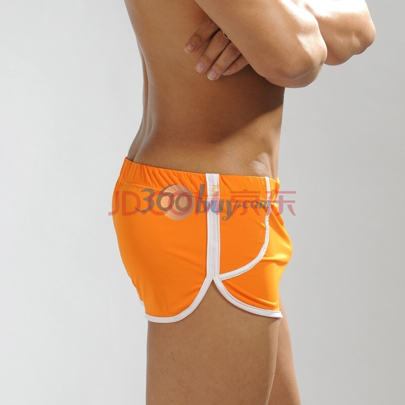 asianbum风靡全球<em>冰丝</em>阿罗裤<em>男式内裤</em>宽松平