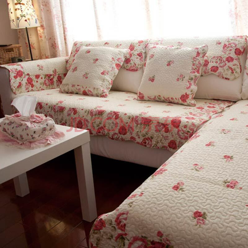MAXHOME美客居 纯棉沙发垫布艺坐垫沙发巾