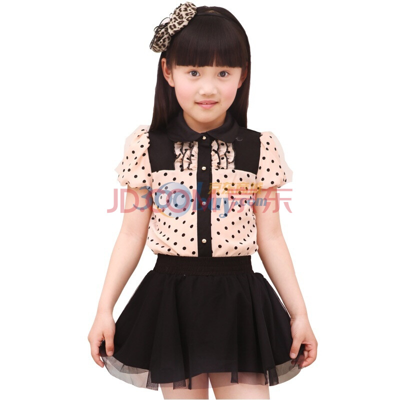 deesha笛莎女童装新款休闲衬衫1213218