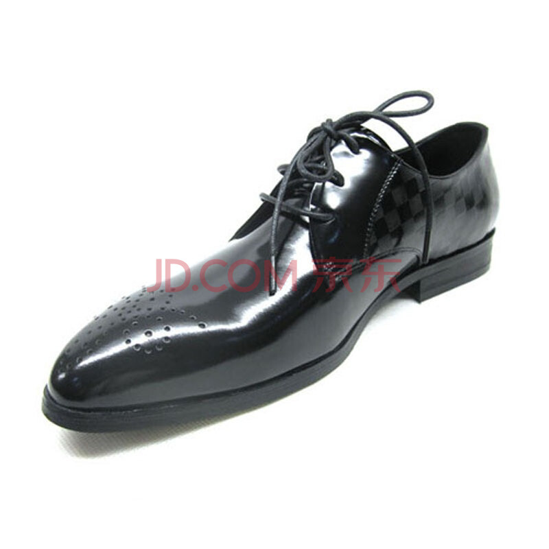 美国apple苹果男士商务正装皮鞋111087015 黑