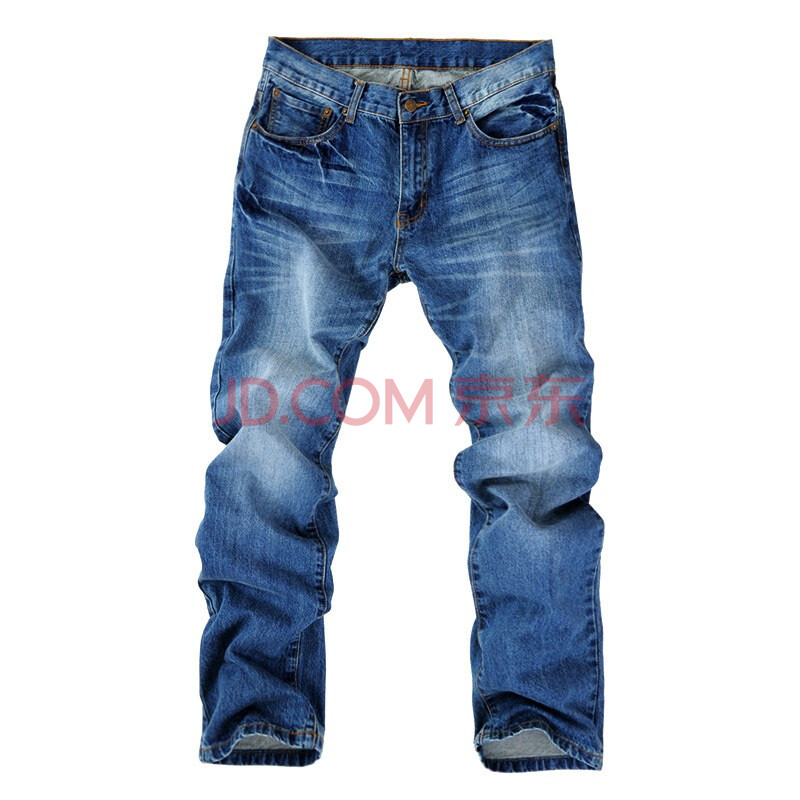 AK男装新品水洗新款牛仔裤11C113006 蓝色 