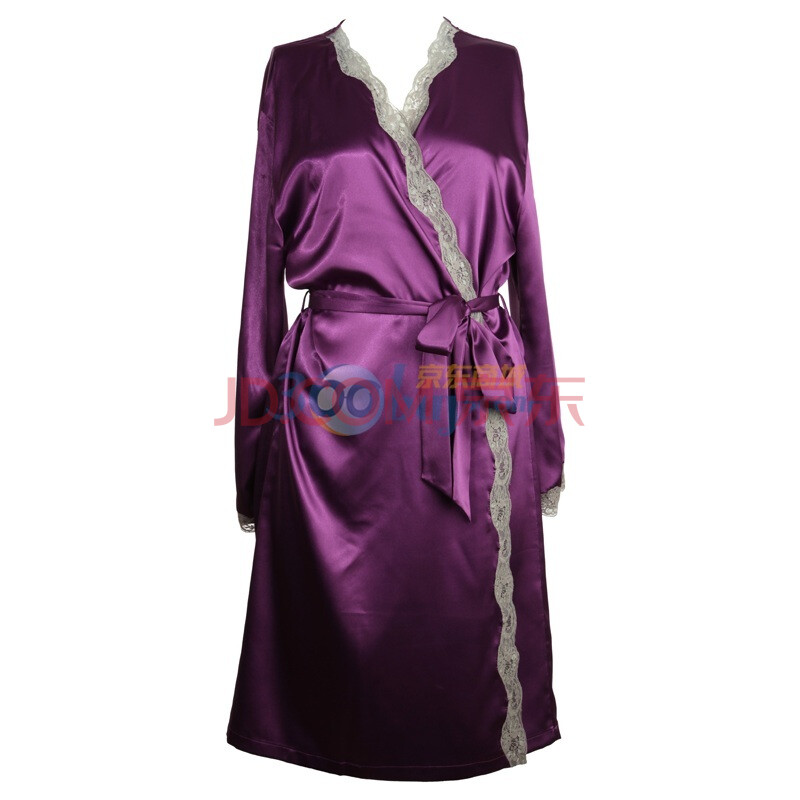 OLENO奥丽侬 性感蕾丝<em>睡袍</em> <em>丝绸睡衣</em> OJ640