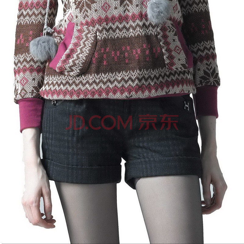 Leamain隶玛2011<em>冬装</em>新款英伦格修身<em>女士</em>毛