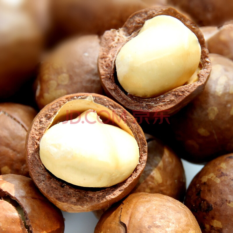 <em>百草</em>味 坚果零食特产 奶香夏威夷果 200g*5包 