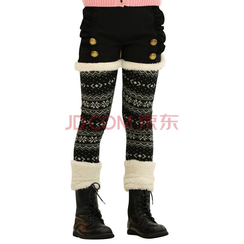 笛莎女儿童装DEESHA秋<em>冬装</em>韩版打底长裤子