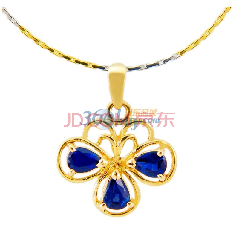 斐达罗FedoraK金饰品吊坠 项链 纯金K金饰品