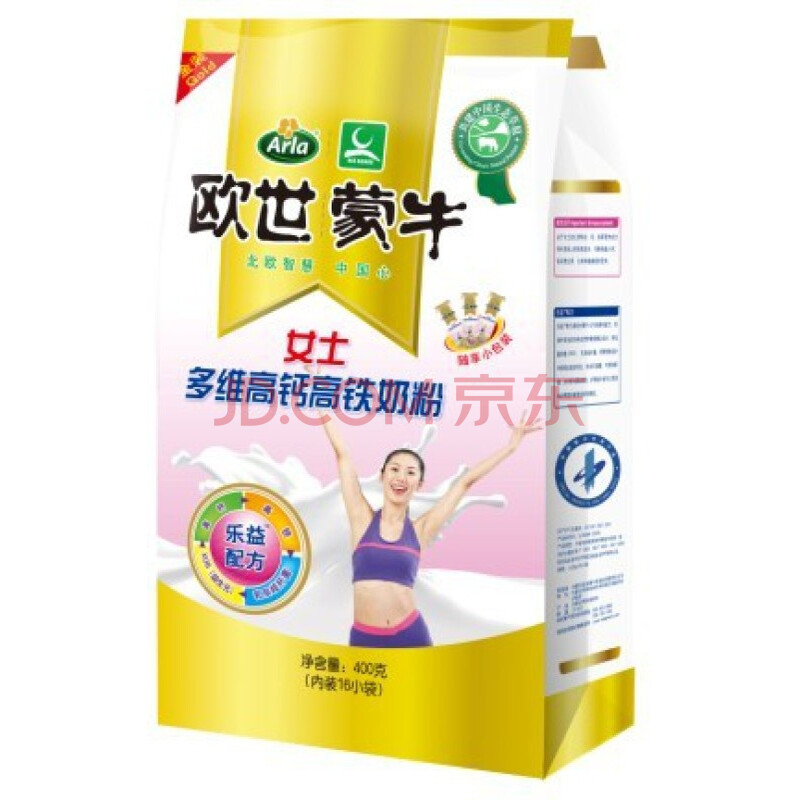 <em>欧世蒙牛</em> 金装<em>女士</em>多维高钙高铁<em>奶粉</em>图片