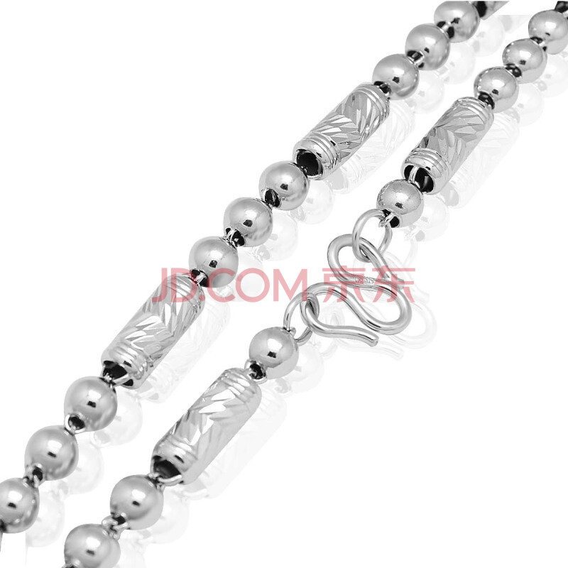 [浪漫丽人珠宝]RMTO 925纯银镀铂金项链 男士