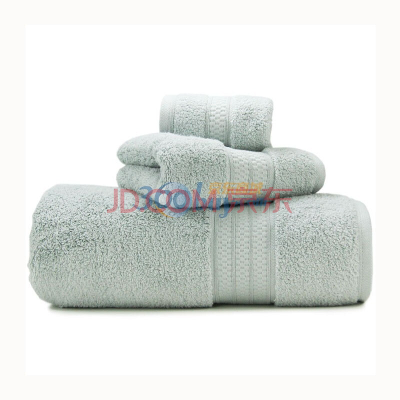 优点毛巾 美国匹马棉三件套 方巾+面巾+浴巾 厚