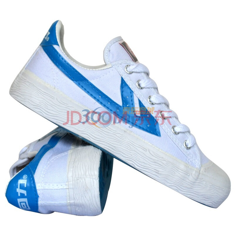 回力warrior欧美限量版情侣篮球鞋1-b 海蓝 41