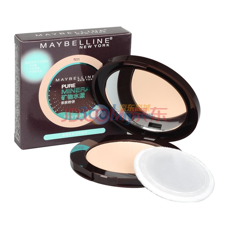 MAYBELLINE美宝莲矿物水漾亲肤粉饼N01  9g