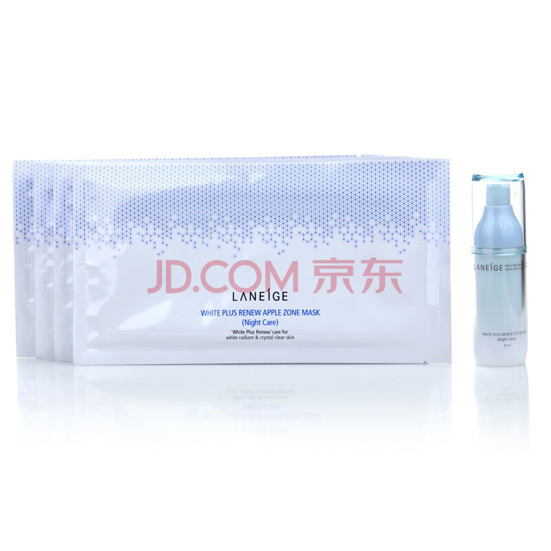 兰芝 Laneige 美白抗皱焕肤眼霜组合套（20ml+4P） 4768 20ml+4P