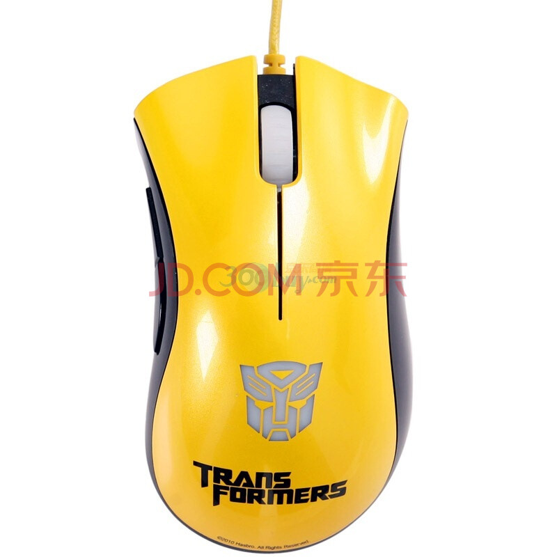 雷蛇（Razer）炼狱蝰蛇 DeathAdder 游戏鼠标--大黄蜂特别版