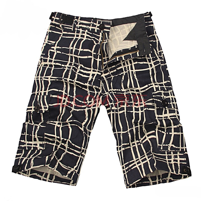 OBM2011<em>男</em>夏<em>格子</em>英伦男裤休闲<em>短裤男</em>8003大