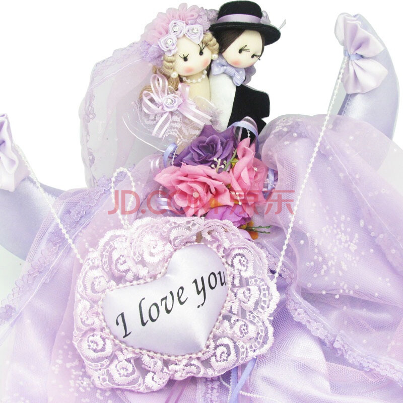 久爱久婚庆【浪漫之夜】对偶挂件(纯手工精美