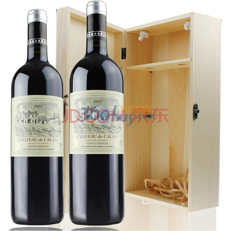 红酒 法国原瓶进口卡莱斯2007年干红葡萄酒7